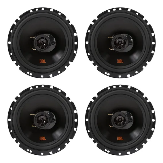 Kit 4 Falantes 6 Polegadas Jbl 6trfx55 Triaxial 220w 4 Ohms Cor Preto Foto 1