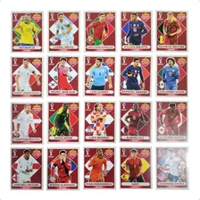 Kit 4 Figurinhas Copa Qatar 2022 Legend/Rookie Bordo e Bronze Foto mini 2