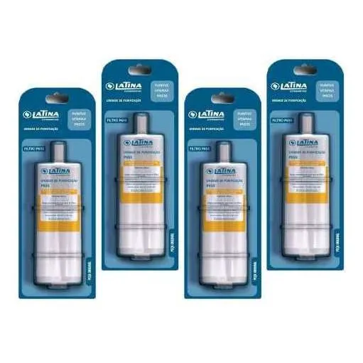 Kit 4 Filtro Refil Latina P655 Purifive Pa731 Pa735 Pn535 Foto 1