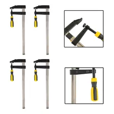Kit 4 Grampos Carpinteiro Tipo F Sargento 120x1000mm 40 Pol Foto  mini 1