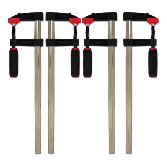 Kit 4 Grampos P/ Carpinteiro Tipo Sargento 300x50x355mm Foto 1