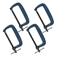 Kit 4 Grampos Sargento Tipo C 150mm Fixação 6 Pol Marceneiro Foto mini 1