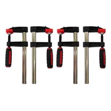 Kit 4 Grampos Tipo Sargento P/ Carpinteiro 150x50x210mm Foto mini 1