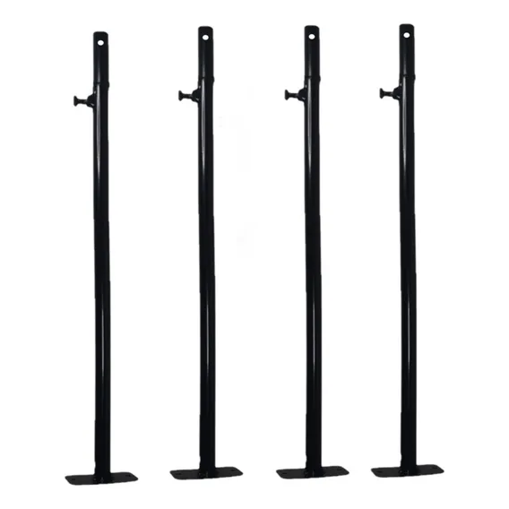 Kit 4 Haste Braço Suporte 60cm Para Refletor Led Tmtsuportes Foto 1