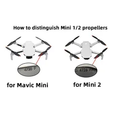 Kit 4 Hélices (4pares) Para Drone Dji Mavic Mini Se E Mini 2 Foto mini 3