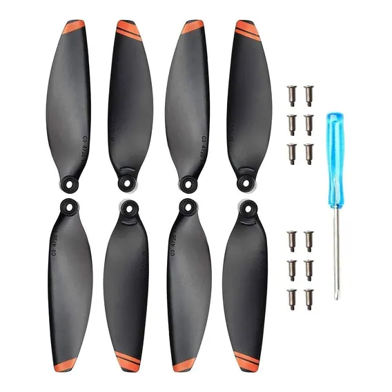 Kit 4 Hélices (4pares) Para Drone Dji Mavic Mini Se E Mini 2 Foto 1