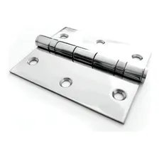 Kit 4 Jg DobradiƧa AƧo Com Rolamento 3 X 2,5 Polido - 12 PƧ Foto mini 1