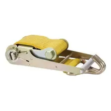 Kit 4 Jogos Cinta Catraca De Amarração Carga 1500kg Fertak Cor Amarelo Foto mini 3
