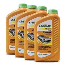 Kit 4 Litros Oleo 5w40 Sintético Lubrax Valora Flex Foto mini 1