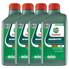 KIT 4 litros Óleo Castrol Sintético 5w40 Magnatec A3 B4 Foto  mini 1