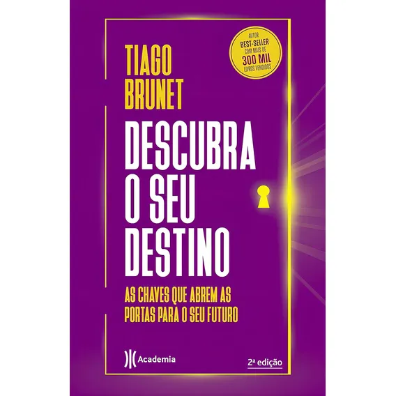 Kit 4 Livros Tiago Brunet: Livros Tiago Brunet, De Tiago Brunet. Livros De Auto-ajuda, Vol. 1. Editorial Academia, Tapa Mole, Edición Especial En Português, 2023 Foto 1