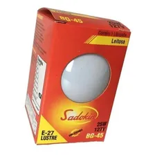 Kit 4 Lâmpadas Incandescente Bolinha 25w 127v Leitoso Foto mini 2