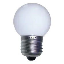 Kit 4 Lâmpadas Incandescente Bolinha 25w 127v Leitoso Foto mini 3