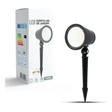 Kit 4 Luminária Espeto De Jardim Led 7w Bivolt Prova D'água Coa Da Luz Verde Lumi Foto  mini 1