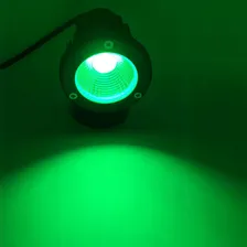 Kit 4 Luminária Espeto De Jardim Led 7w Bivolt Prova D'água Coa Da Luz Verde Lumi Foto mini  2
