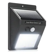 Kit 4 Luminária Solar 20 Led Com Sensor Movimento Fotocelula Foto mini 2