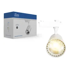 Kit 4 Luminária Spot Trilho Led 7w Branco Cor Da Luz Branco Quente Foto mini 1