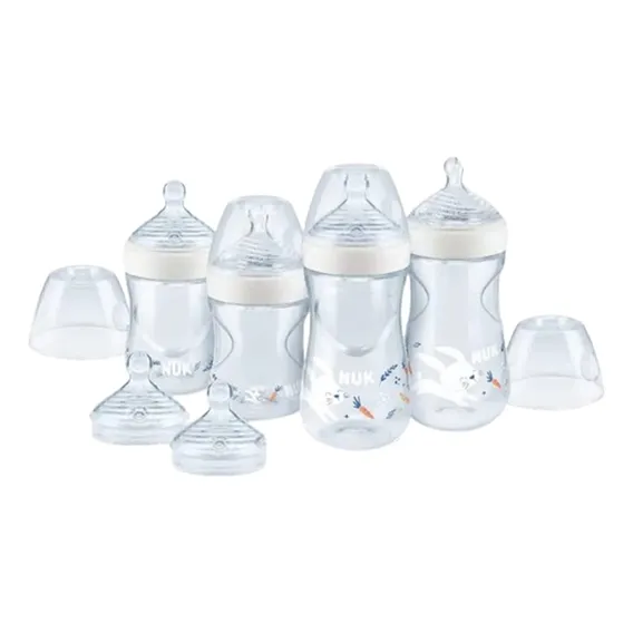 Kit 4 mamadeiras Starter Smart Flow recém nascido Nuk Foto 1