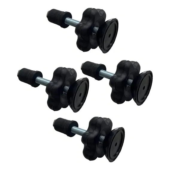 Kit 4 ManÃpulo Grade Proteção Parafuso Portão Pets Cães Foto 1