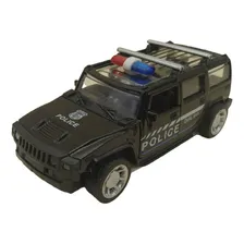 Kit 4 Miniaturas De Ferro Polícia E Bombeiro Diecast +3 Foto mini 3