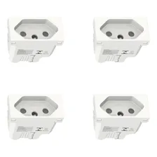 Kit 4 Modulo Tomada 20a Branco S70203104 Orion Schneider Foto mini  2