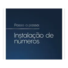 Kit 4 Números Residenciais Preto 14cm De Altura Foto mini  3