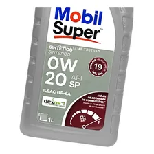 Kit 4 Oleo 0w20 Mobil Gm Onix Tracker Honda Fit City Foto mini  3