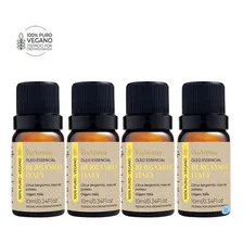 Kit 4 Óleo Essencial Bergamota Via Aroma - Bergamot Italy Foto mini 1