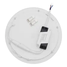 Kit 4 Painel Plafon Embutir 12w Redondo Led Branco Quente 110v/220v - Bivolt Foto mini 4