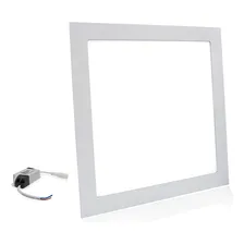 Kit 4 Painel Plafon Led 25w Embutir Quadrado Branco Estrutura Branco Frio Foto mini  2