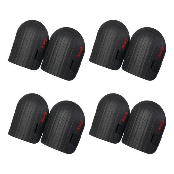 Kit 4 Pares Joelheira Assentamento Piso Ceramicas Cortag Cor Preto Foto 1