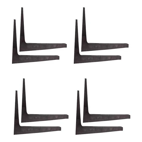 Kit 4 Pares Suporte Fibra 40cm Condensadora Ar Condicionado Foto 1