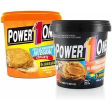 Kit 4 Pasta De Amendoim Integral Power 1 One 1kg Foto mini 2