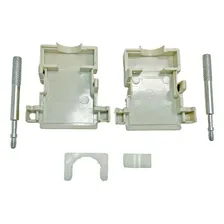Kit 4 Pçs Capa Para Conector Db15 Longo C/ Parafuso Bege Foto mini 1