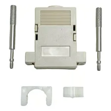 Kit 4 Pçs Capa Para Conector Db15 Longo C/ Parafuso Bege Foto mini 3