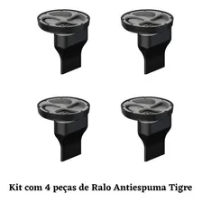 Kit 4 Pçs Ralo Anti-espuma Tigre Sem Grelha Dn 100mm Foto  mini 1
