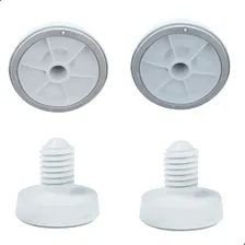 Kit 4 Pé Nivelador Lavadora Electrolux Lt10b Lt12b A99014001 Foto mini 4