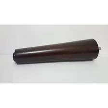 Kit 4 Pé Palito 30cm Amêndoa Puff Sofá Mesa Banco Recamier Cor Imbuia Marrom Escuro Foto mini  2