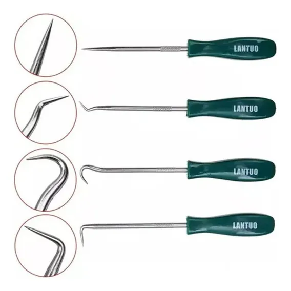 Kit 4 Peças Chave Saca O-ring Oring Foto 1