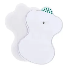 Kit 4 Peças Eletrodos Pads Aparelhos Fisioterapia Tens Fes Cor Branco Foto mini 3