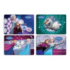 Kit 4 Peças Jogo Americano Infantil Frozen Disney Gedex Foto mini 1