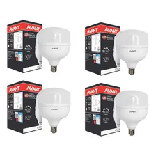 Kit 4 Peças Lampada Bulbo Led 50w Alta Potência Luz Branca Foto mini 2