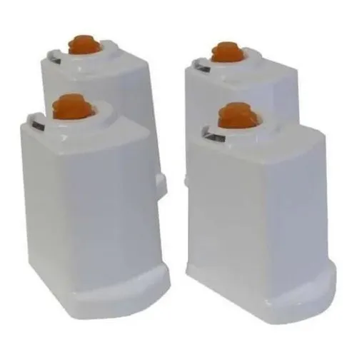 Kit 4 Pés Branco Fogão Consul W10402555 Erva Doce Facilite Foto 1