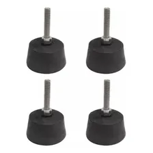 Kit 4 Pés De Borrachas Amortecedoras Para Compressor Motomil Foto mini 1