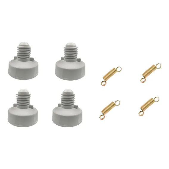 Kit 4 Pes Niveladores Electrolux + 4 Mola Vara Suspensão Foto 1