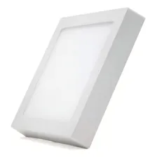 Kit 4 Plafon Quadrado Painel Sobrepor Led 18w Branco Frio 110v/220v Foto mini 3