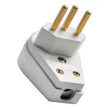 Kit 4 Plug Macho 20a 2p+t Pino Prensa Cabo Gigante Ilumi Foto mini 2