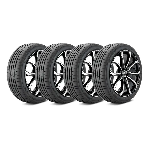 Kit 4 Pneus 225/55R18 Bridgestone Alenza 001 98H Aro 18 Foto 1