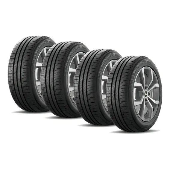 Kit 4 Pneus Michelin Aro 15 195/55 R15 85v Energy Xm2+ Índice De Velocidade V Foto 1