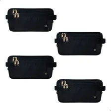 Kit 4 Pochete Doleira Bolsa Cintura Esporte Corrida Academia Foto mini 1